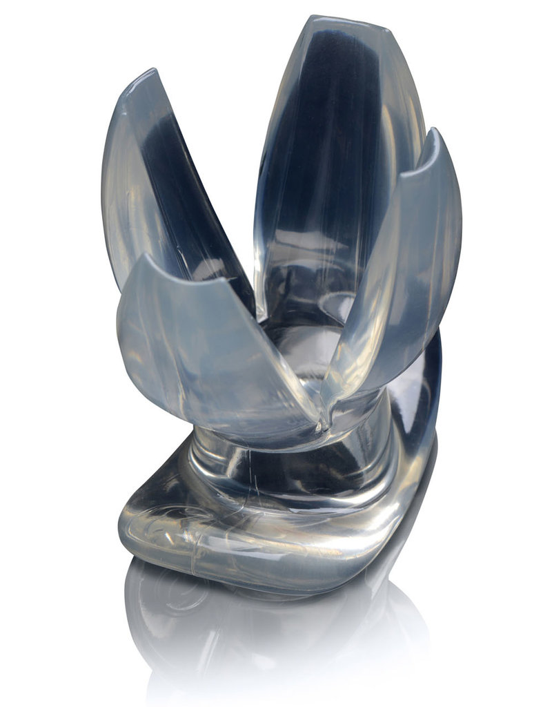 XR Brands Master Series Clawed Expanding Clear Dilator