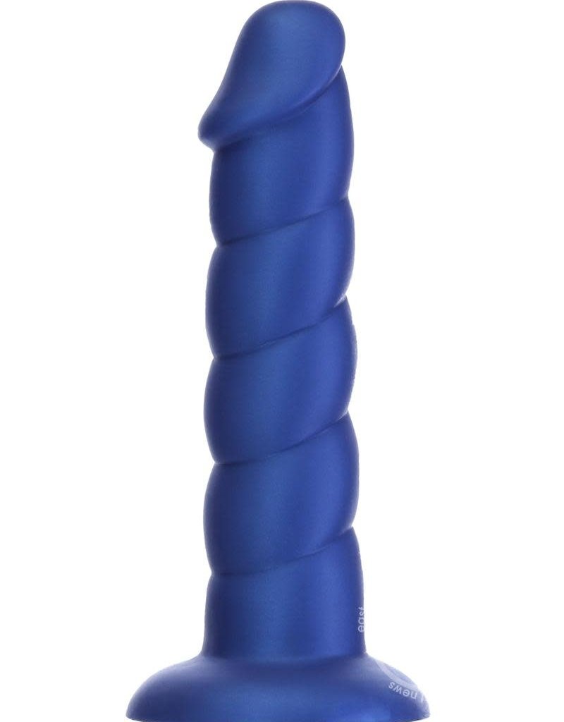 BMS Factory Addiction Fantasy Unicorn Silicone Dong 8in - Blue