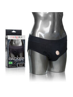 California Exotic Novelties Packer Gear Black Brief Harness 2xl/3xl