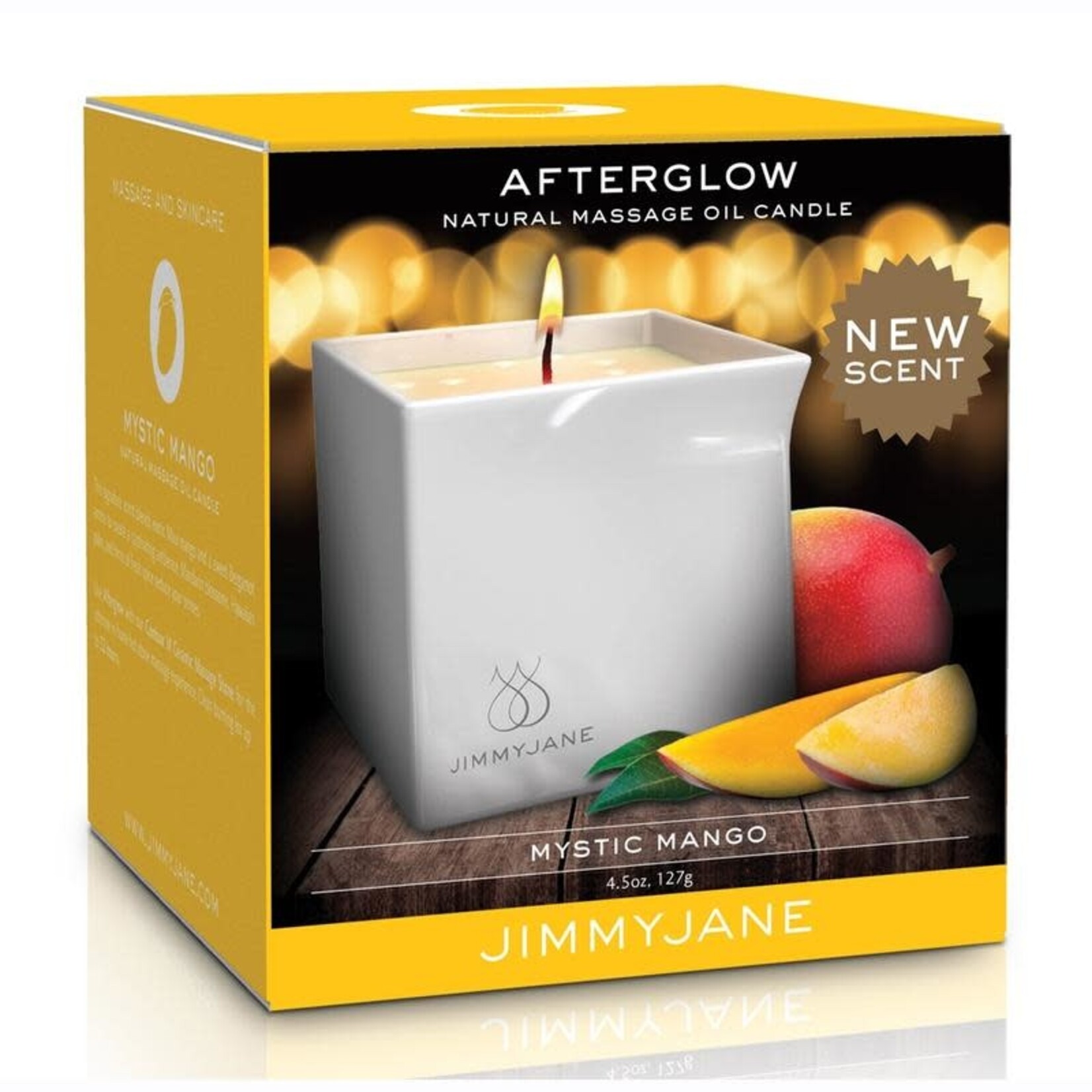 JimmyJane Afterglow Natural Massage Oil Candle