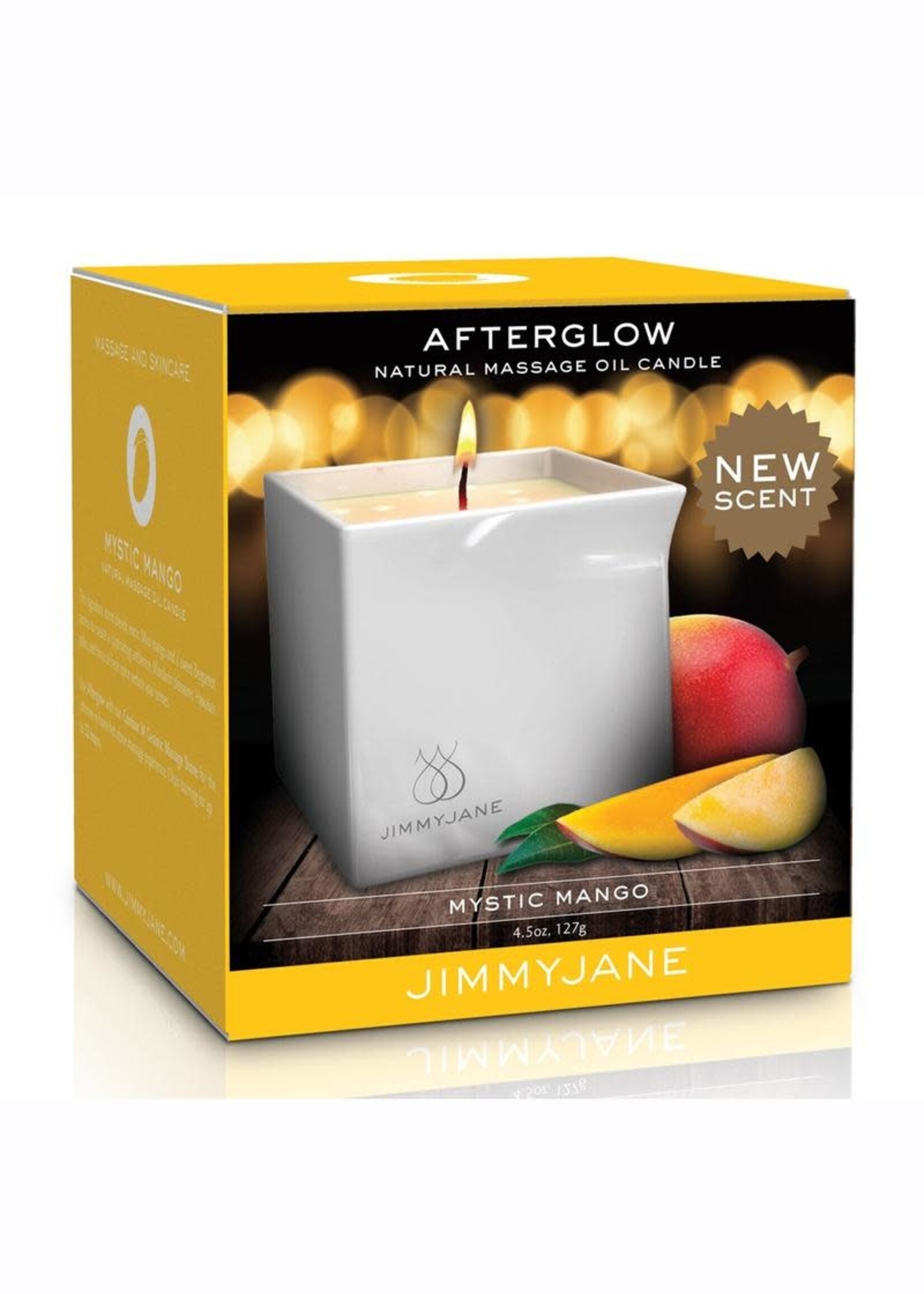 JimmyJane Afterglow Natural Massage Oil Candle
