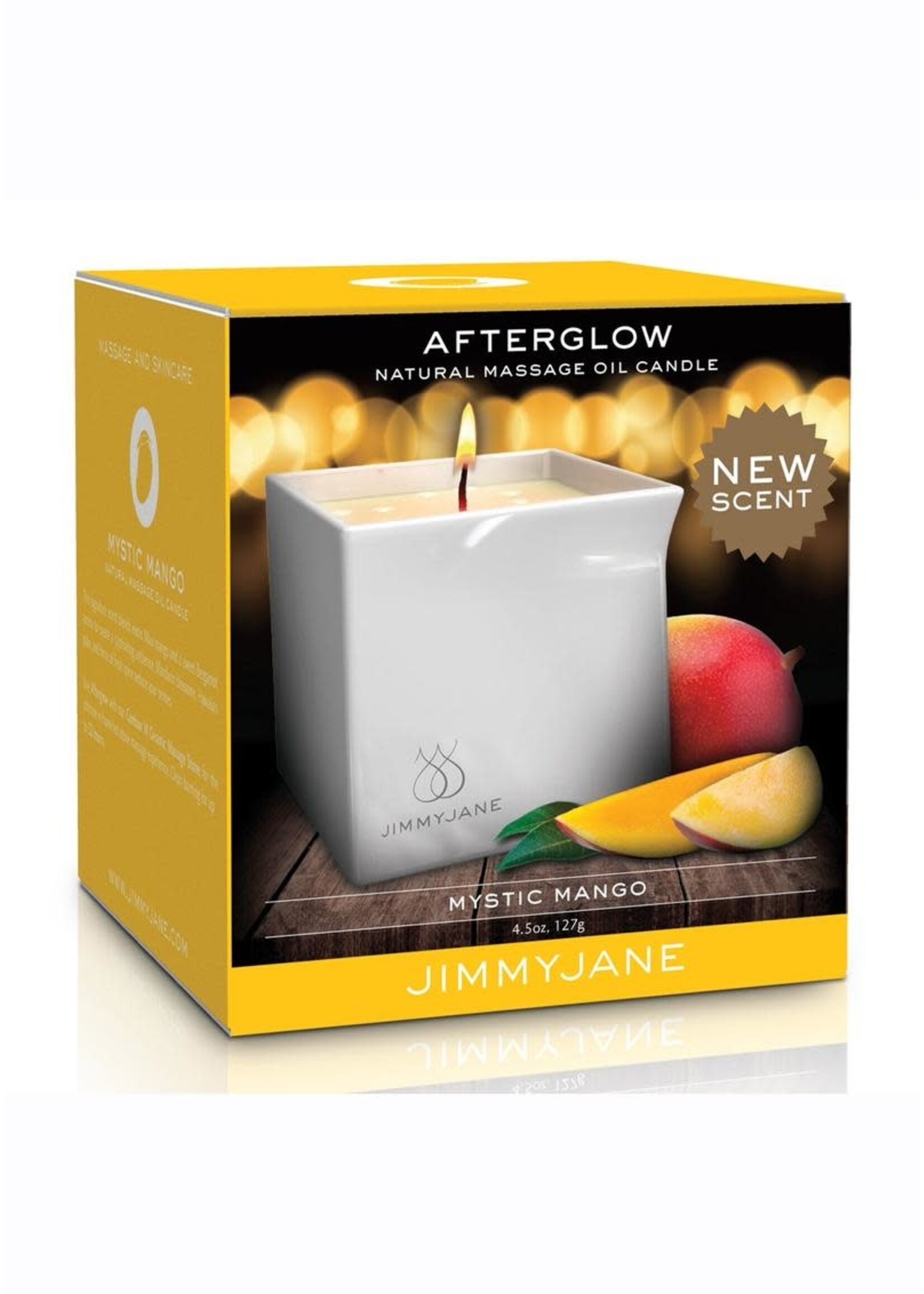 JimmyJane Afterglow Natural Massage Oil Candle