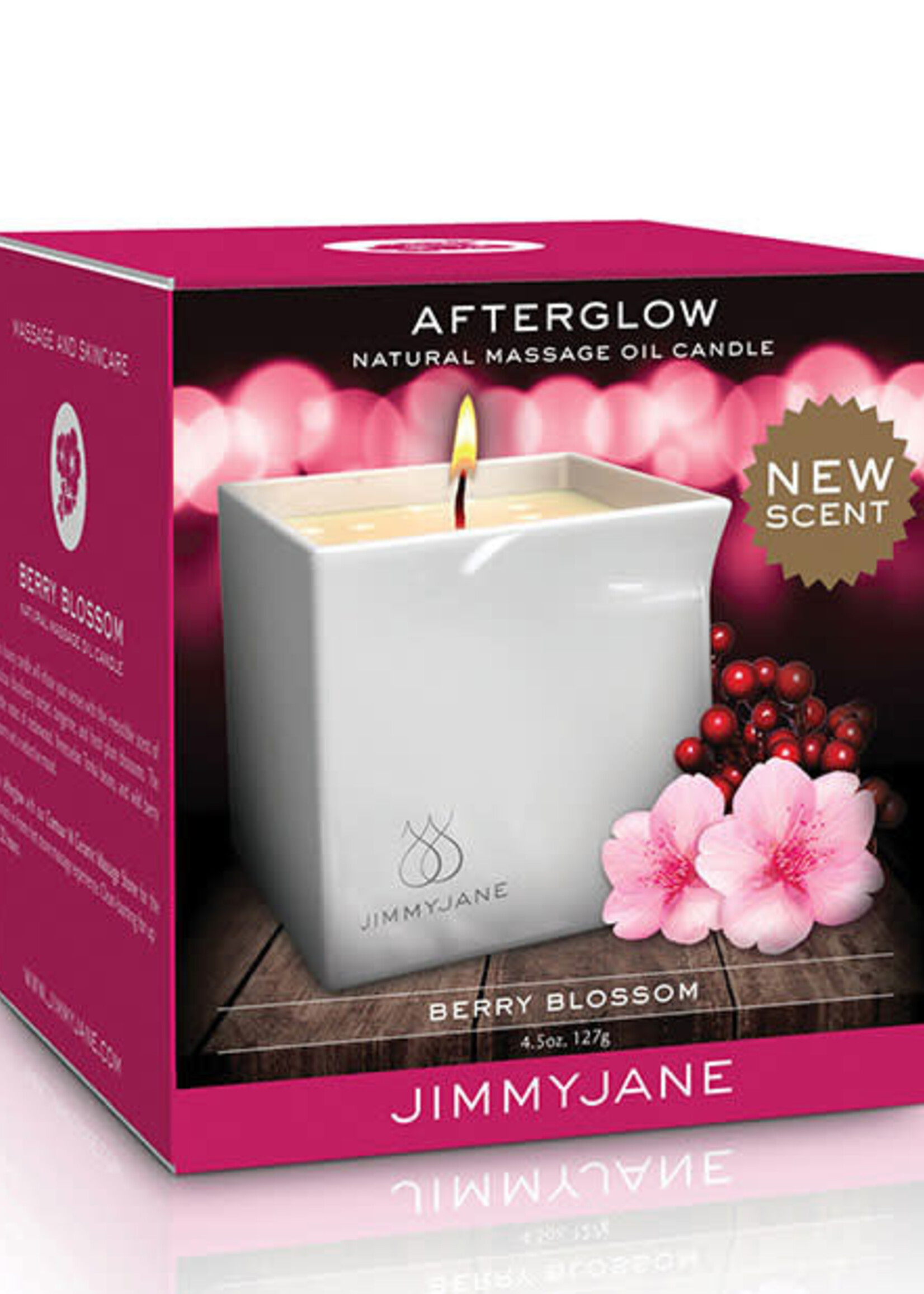 JimmyJane Afterglow Natural Massage Oil Candle