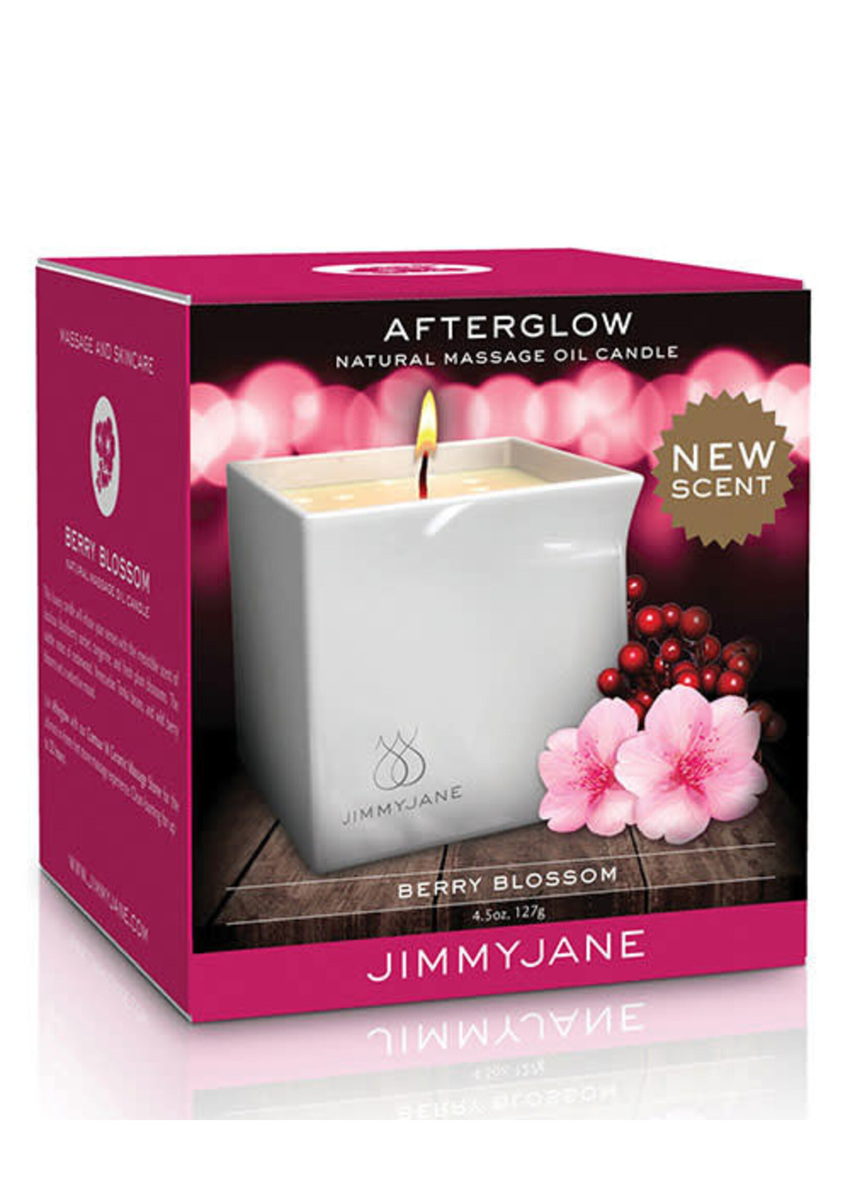 JimmyJane Afterglow Natural Massage Oil Candle