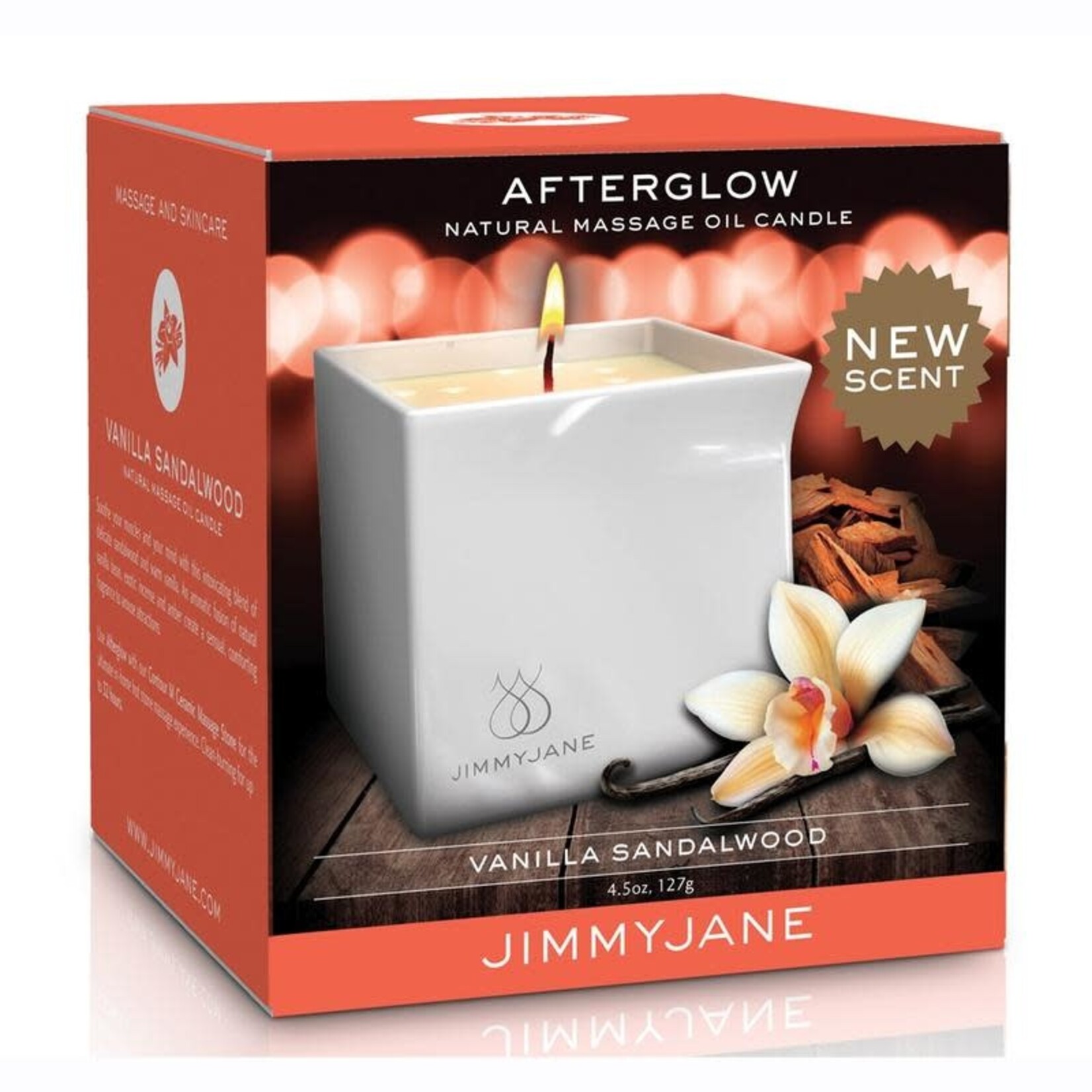 JimmyJane Afterglow Natural Massage Oil Candle