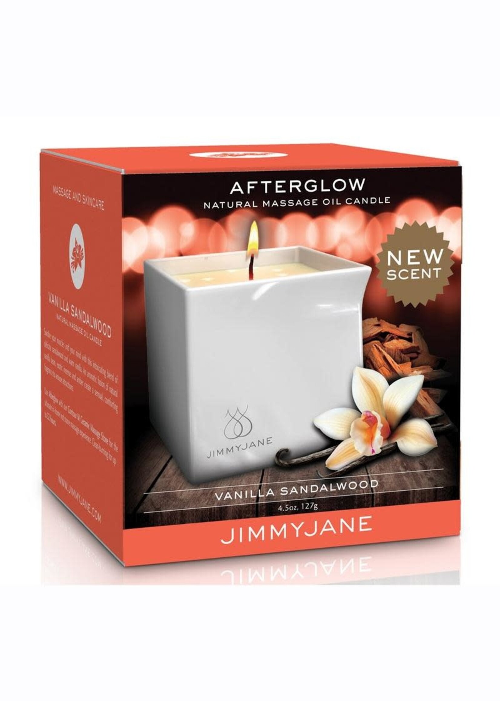 JimmyJane Afterglow Natural Massage Oil Candle
