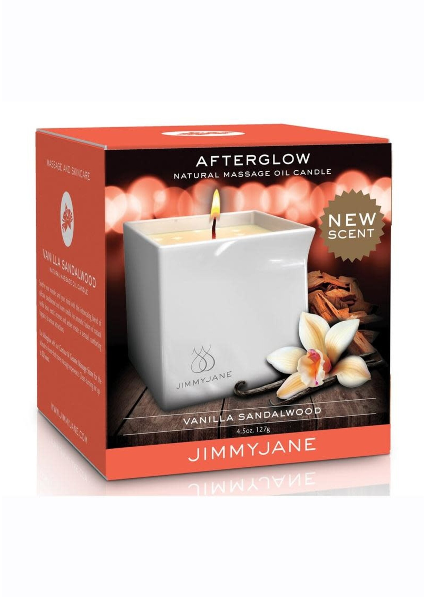 JimmyJane Afterglow Natural Massage Oil Candle