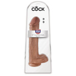 Pipedream King Cock 13" Cock With Balls - Tan