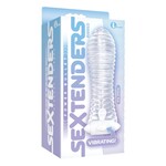 Icon Brands The 9's Vibrating Sextenders - Ribbed