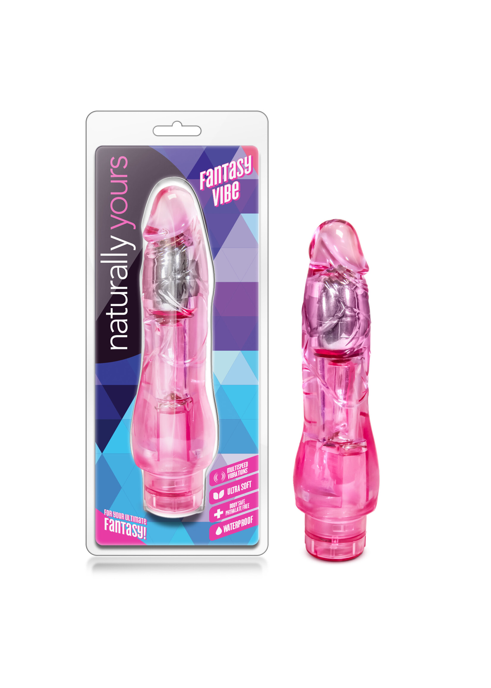 Blush Novelties Naturally Yours Fantasy Vibe