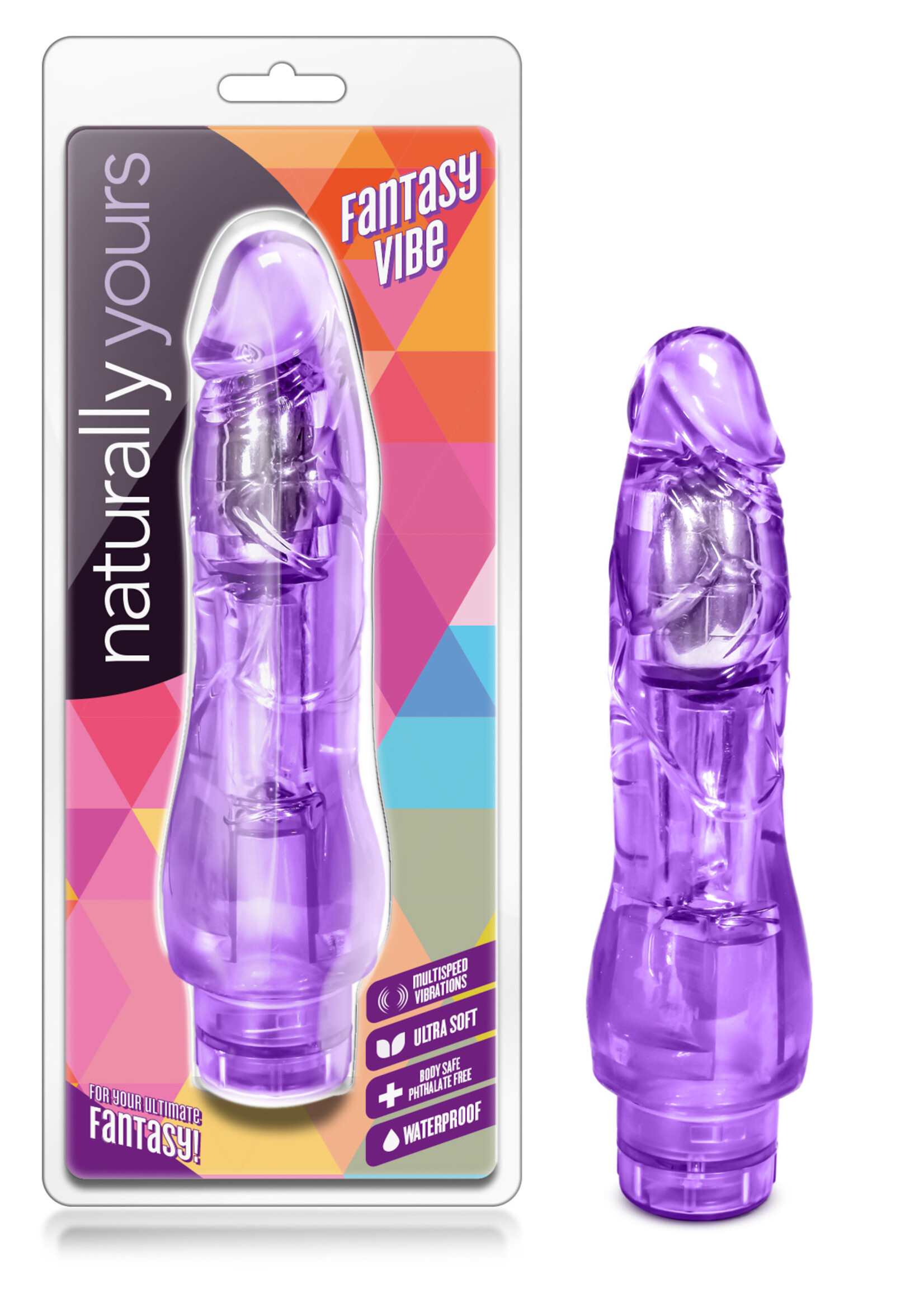 Blush Novelties Naturally Yours Fantasy Vibe