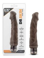 Blush Novelties Dr. Skin Vibe 6 - Chocolate