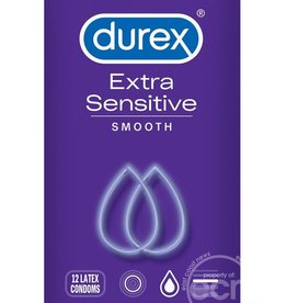 Durex Durex Extra Sensitive Smooth Condoms 12 Pack