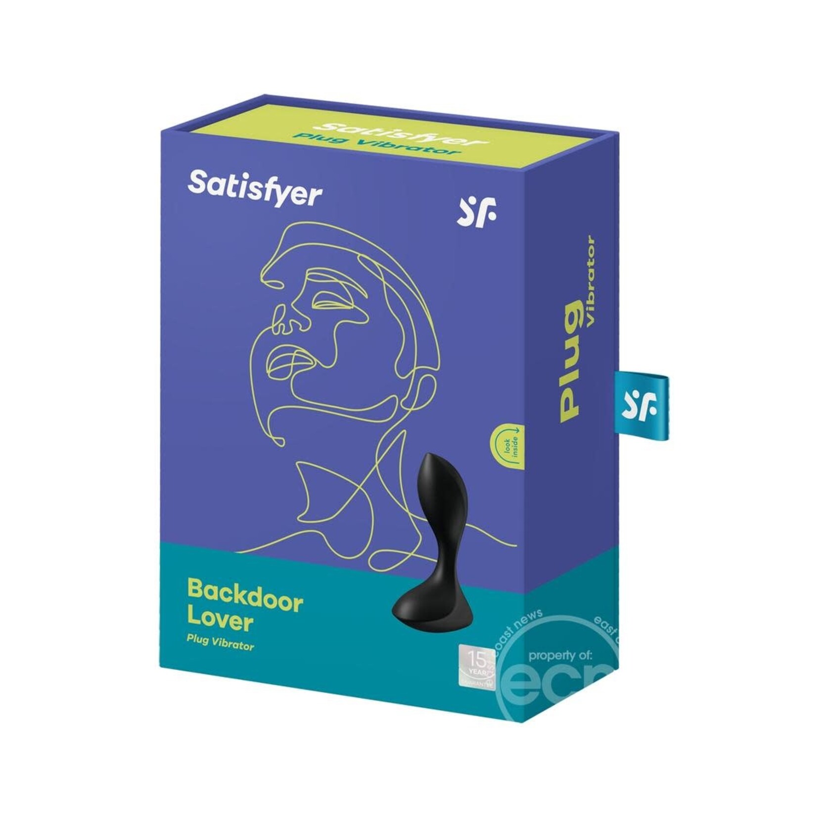 Satisfyer Satisfyer Backdoor Lover Silicone Vibrating Anal Plug