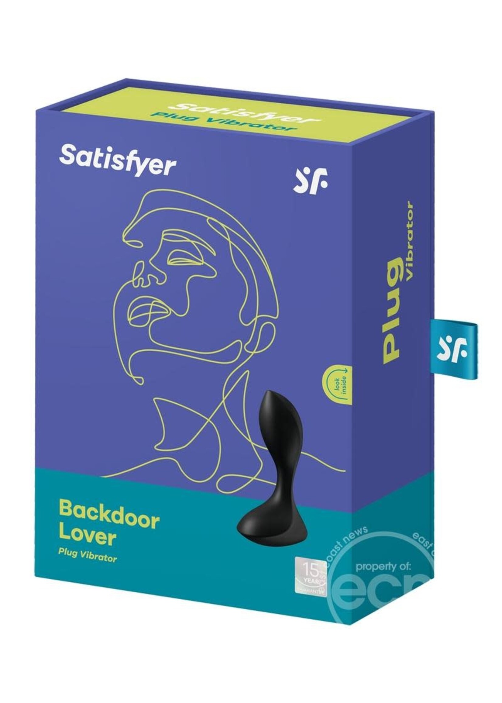 Satisfyer Satisfyer Backdoor Lover Silicone Vibrating Anal Plug