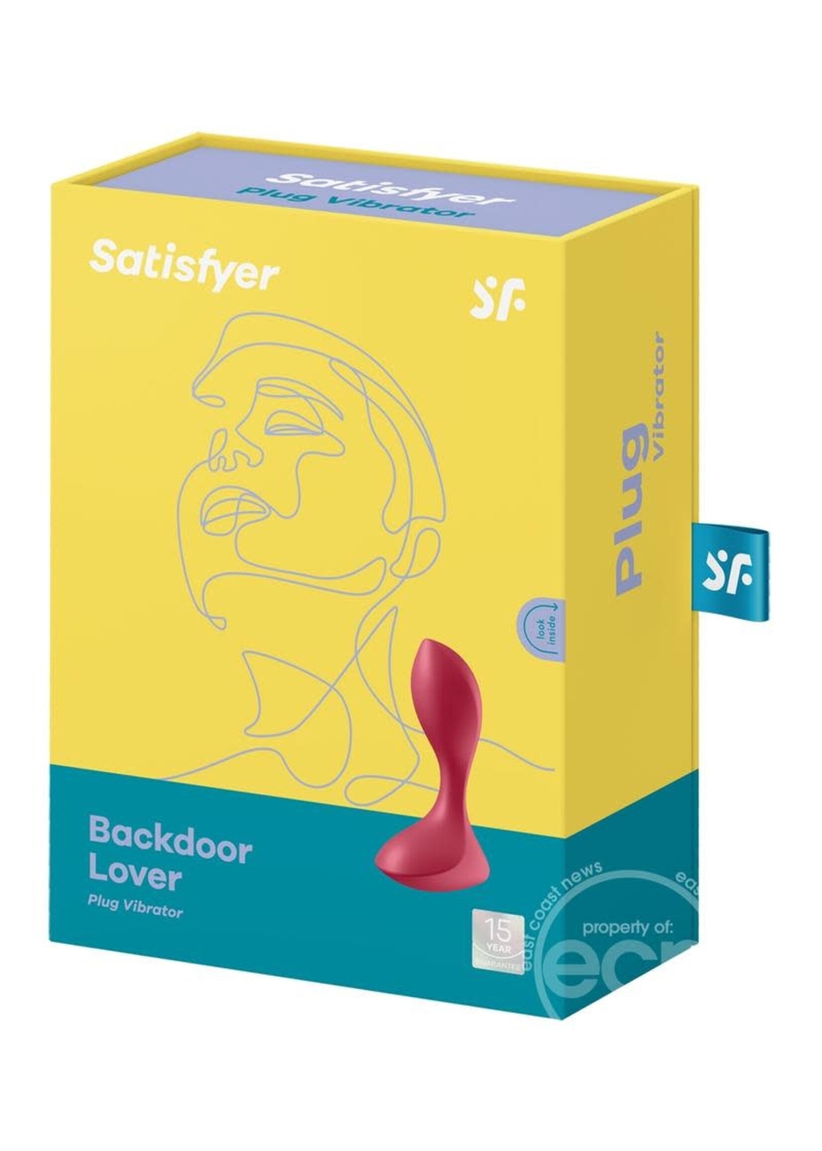 Satisfyer Satisfyer Backdoor Lover Silicone Vibrating Anal Plug