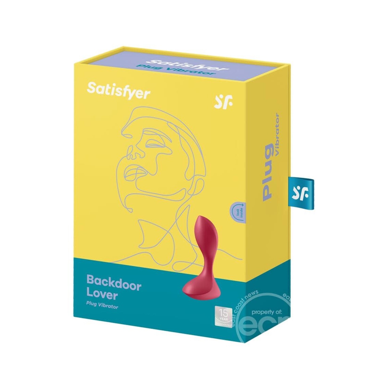 Satisfyer Satisfyer Backdoor Lover Silicone Vibrating Anal Plug