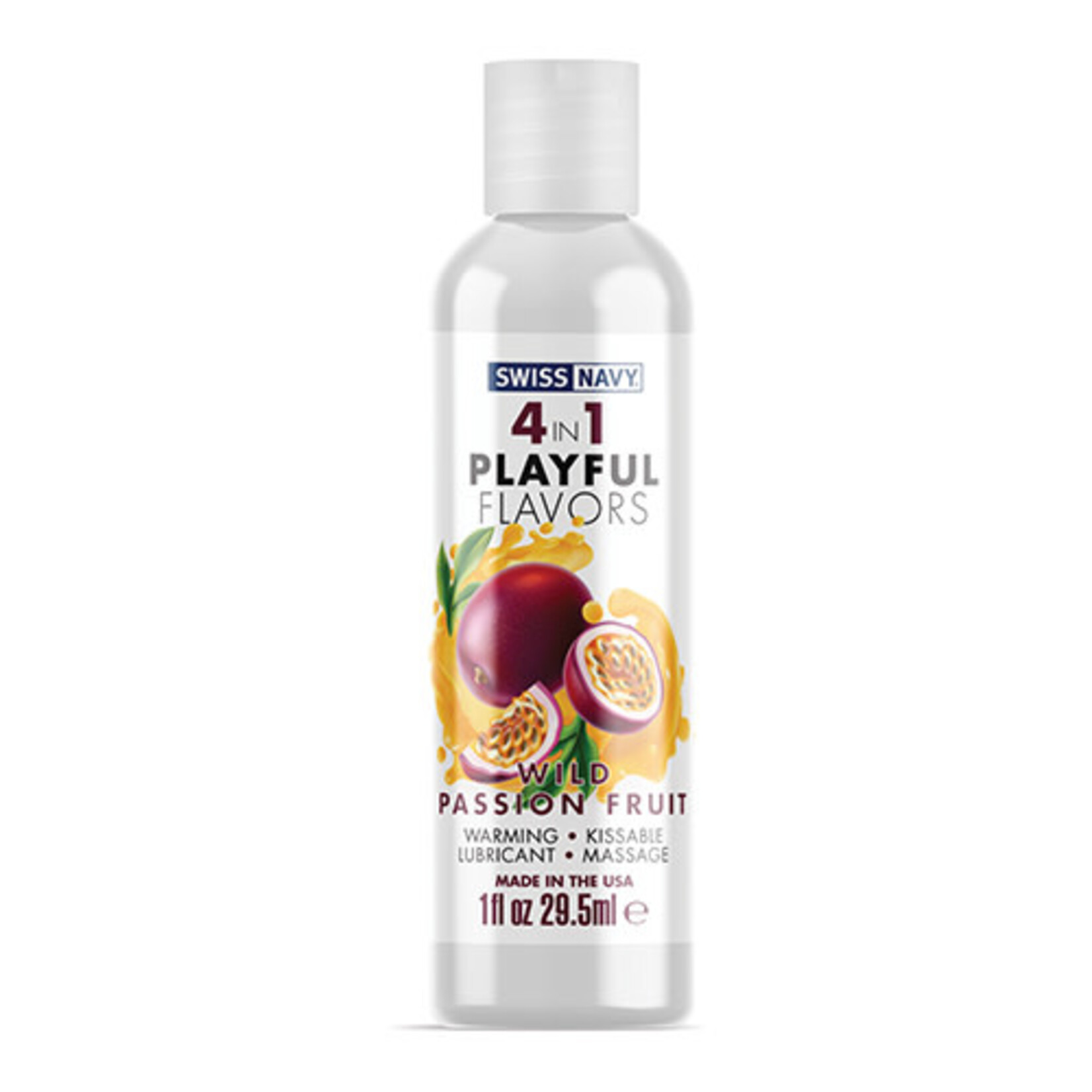 Swiss Navy Swiss Navy 4 in 1 Playful Flavors Wild Passion Fruit - 1 oz