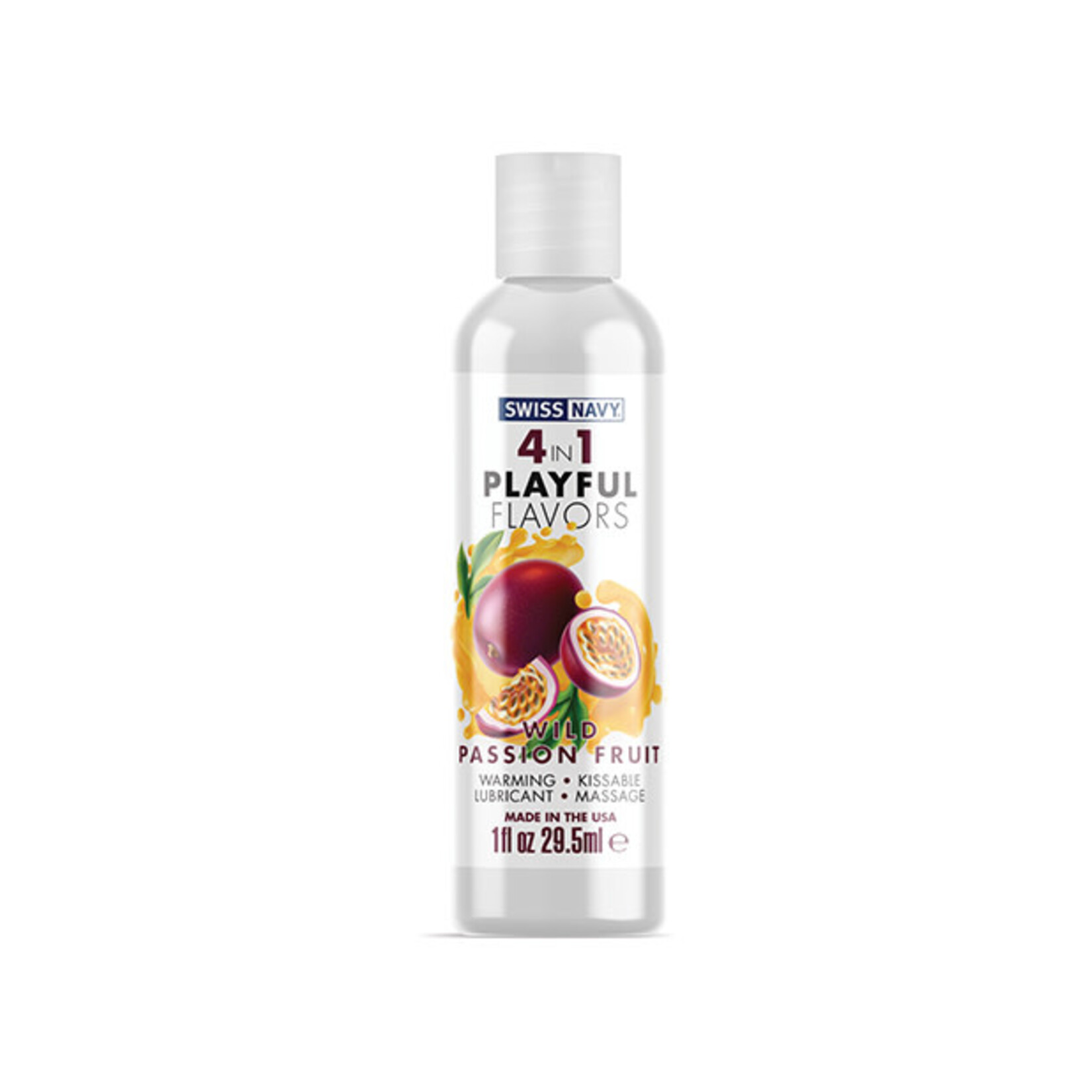 Swiss Navy Swiss Navy 4 in 1 Playful Flavors Wild Passion Fruit - 1 oz