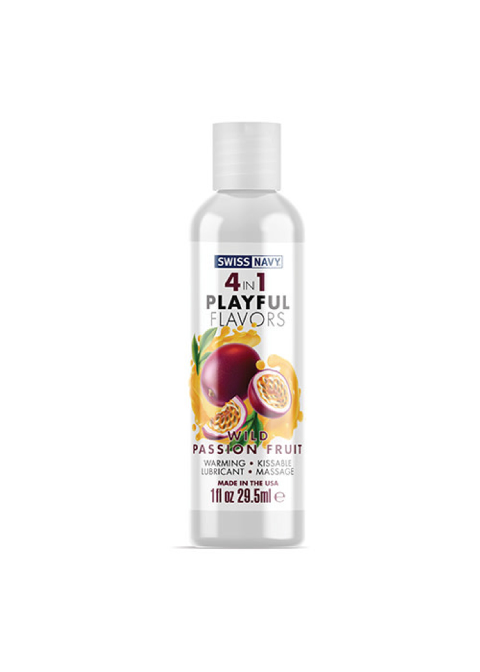 Swiss Navy Swiss Navy 4 in 1 Playful Flavors Wild Passion Fruit - 1 oz