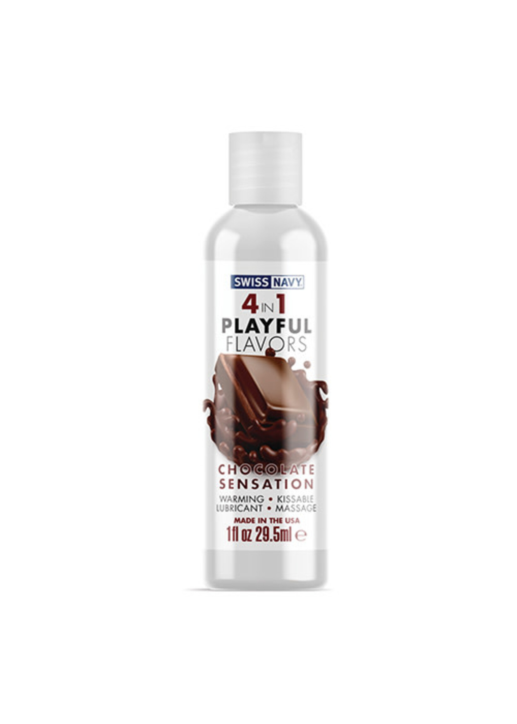 Swiss Navy Swiss Navy 4 in 1 Playful Flavors Chocolate Sensation - 1 oz