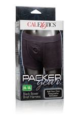 California Exotic Novelties Packer Gear Black Boxer Brief Harness 2xl/3xl