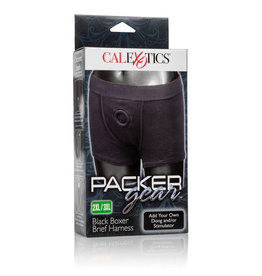 California Exotic Novelties Packer Gear Black Boxer Brief Harness 2xl/3xl