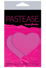 Pastease Pastease Basic Heart Black Light Reactive - Neon Pink O/S