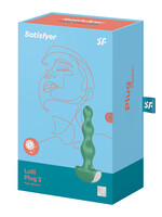 Satisfyer Satisfyer Lolli-Plug 2 Silicone Beaded Anal Plug - Green