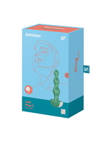 Satisfyer Satisfyer Lolli-Plug 2 Silicone Beaded Anal Plug - Green