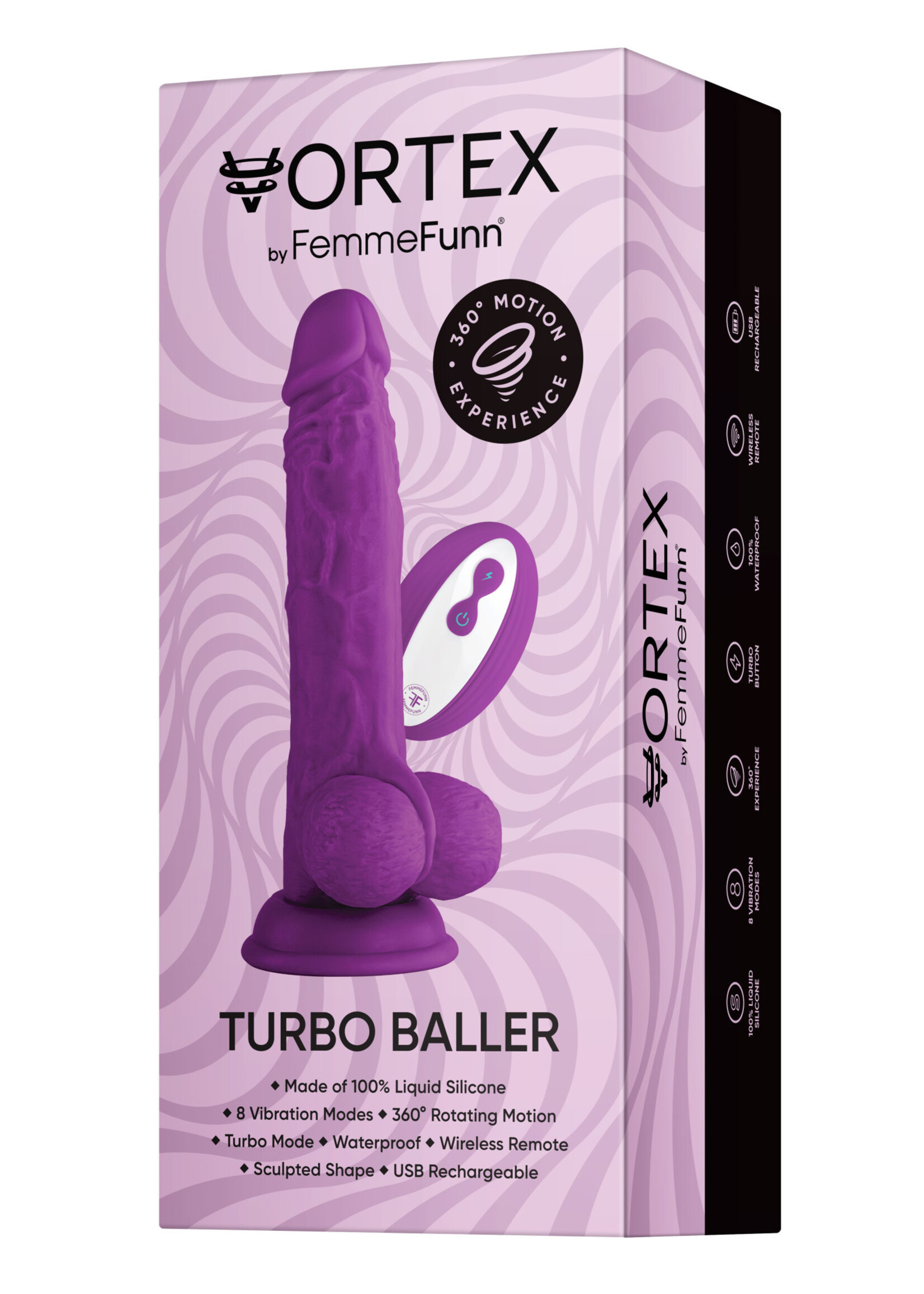 Femme Funn Wireless Turbo Baller 2.0 - Purple