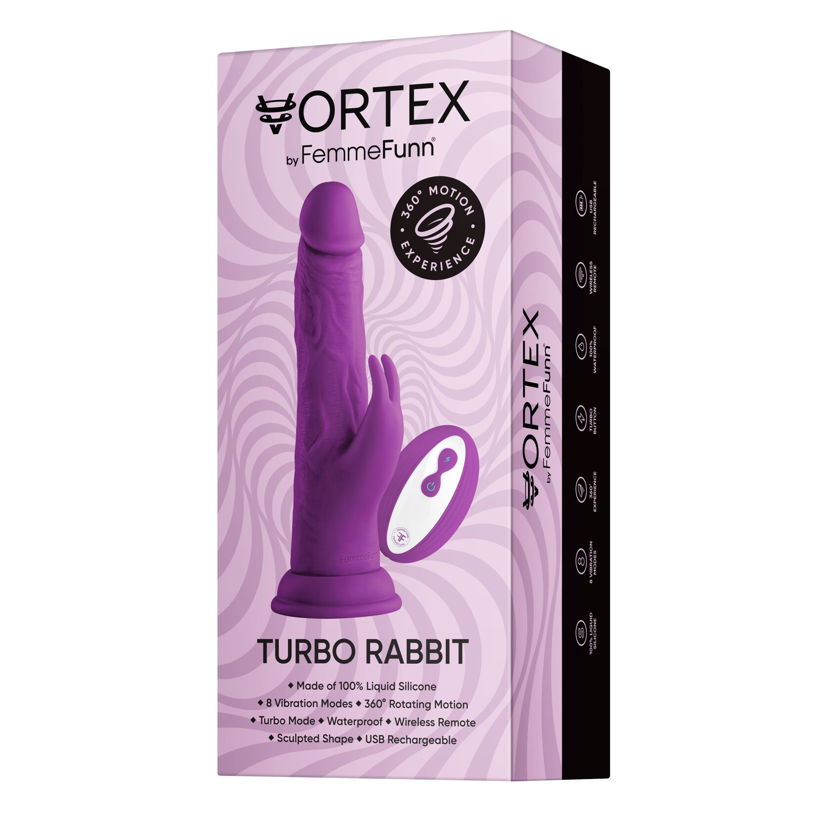 Femme Funn Wireless Turbo Rabbit 2.0 - Purple