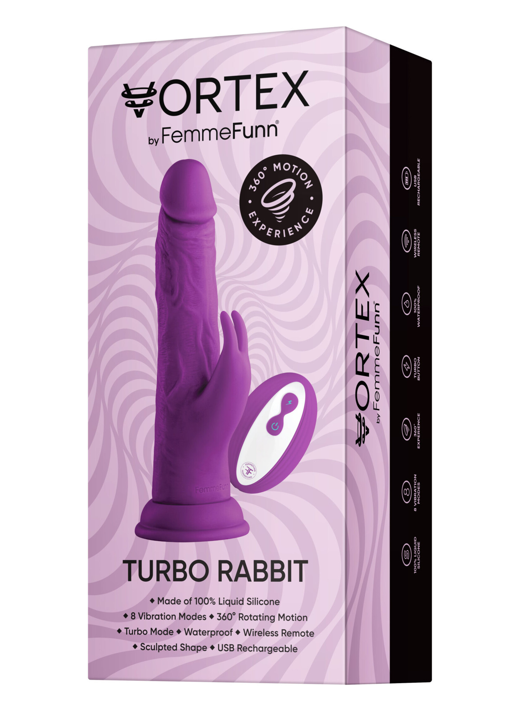 Femme Funn Wireless Turbo Rabbit 2.0 - Purple