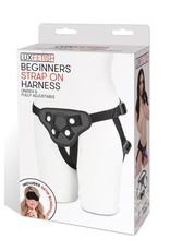 Lux Fetish Lux Fetish Beginners Strap-On Harness Adjustable Black