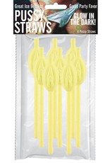 HOTT PRODUCTS Pussy Straws - Glow in the Dark