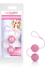 California Exotic Novelties First Time Love Balls Duo Lovers - Pink