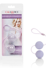 California Exotic Novelties First Time Love Balls Duo Lovers - Purple