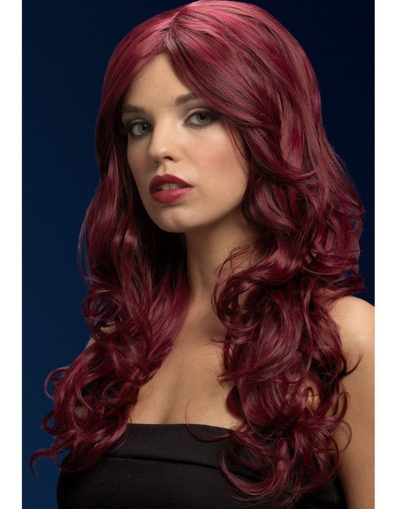FEVER LINGERIE Nicole Wig - Red Cherry