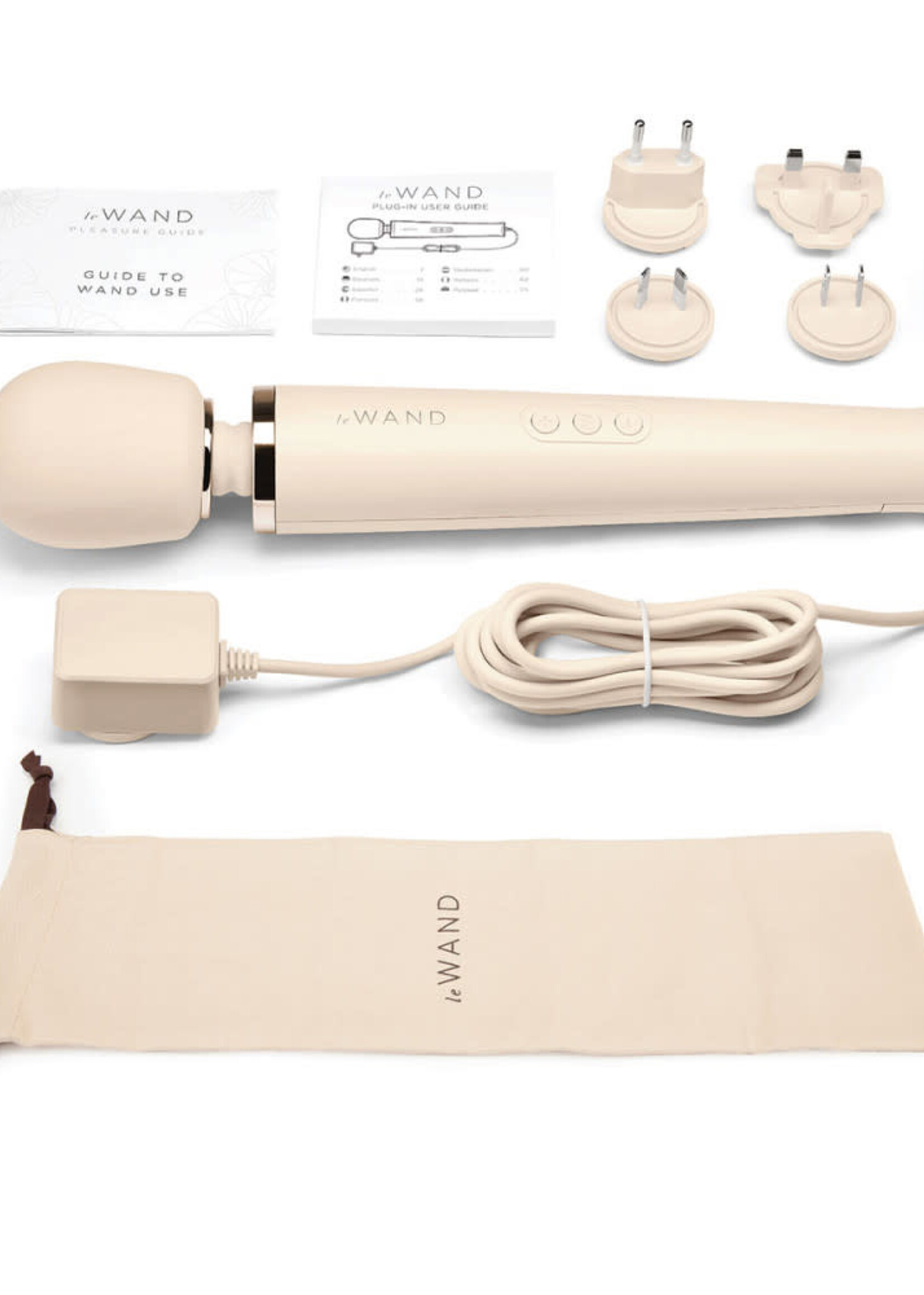 Le Wand Le Wand Corded Wand - Cream