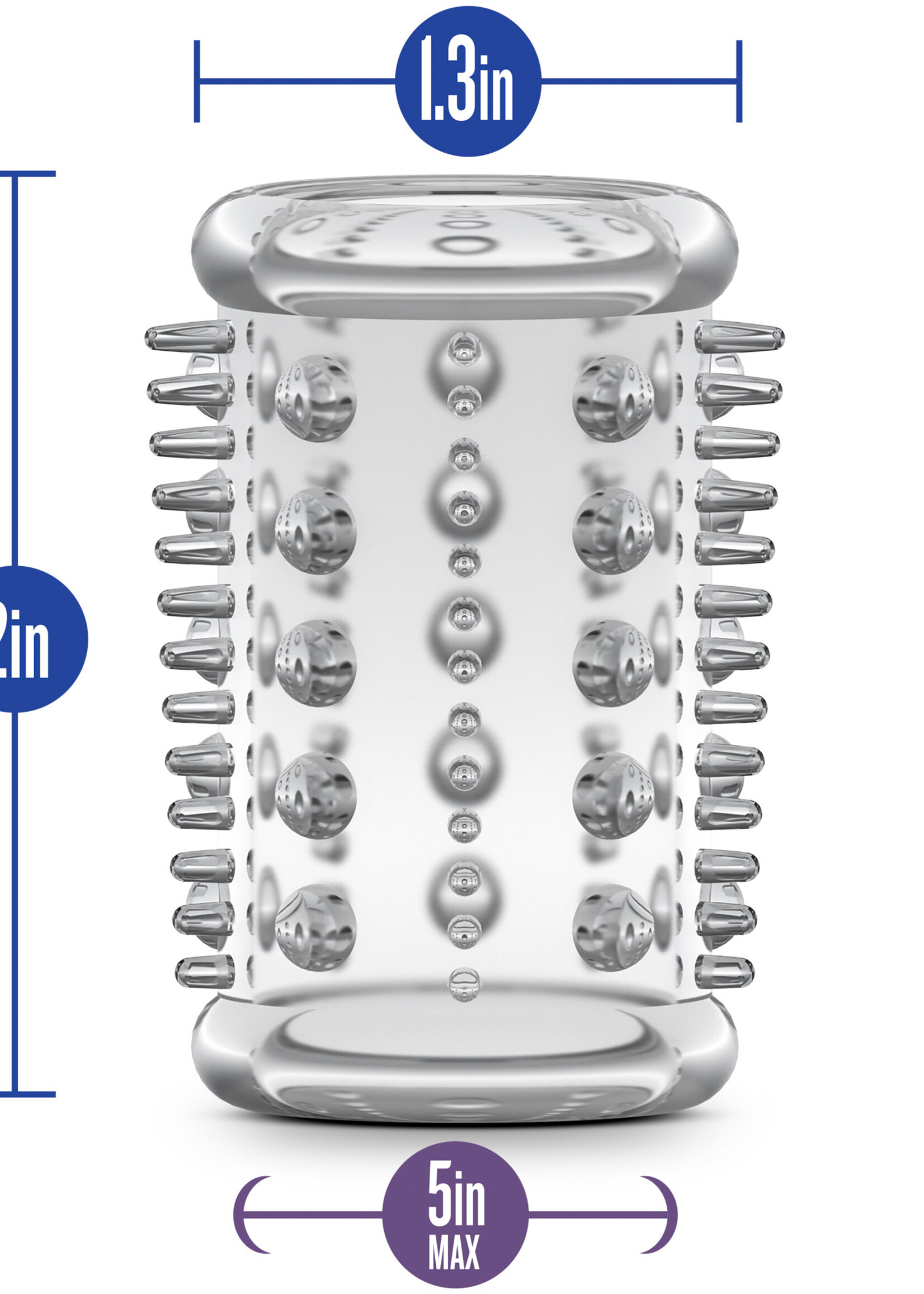 Blush Novelties Stay Hard Cock Sleeve 03 - Clear