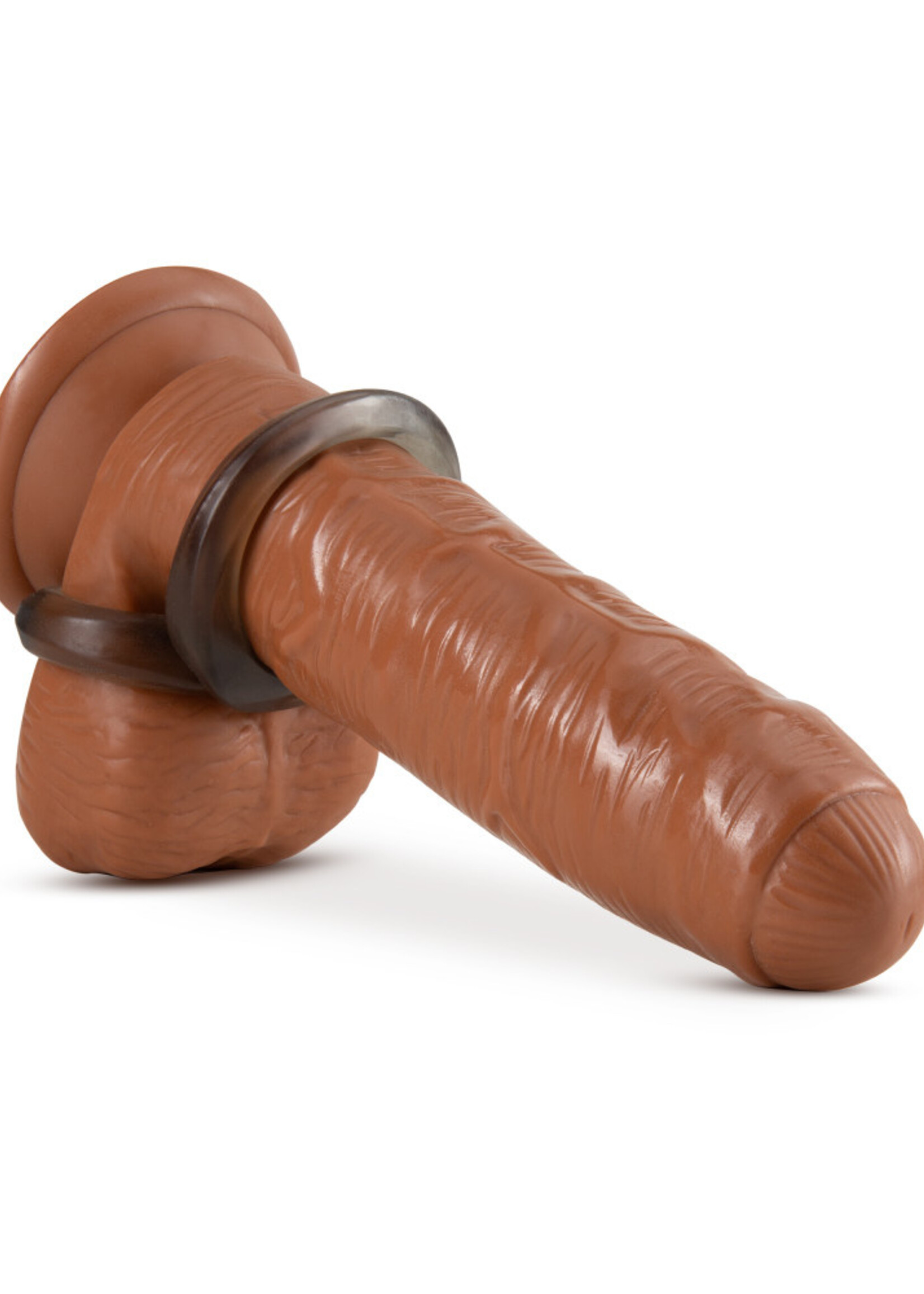 Blush Novelties Stay Hard - Cock Ring and Ball Strap - Black