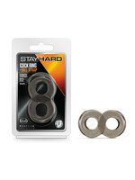 Blush Novelties Stay Hard - Cock Ring and Ball Strap - Black