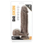 Blush Novelties Dr. Skin - Mr. Magic - 9 Inch Dildo - Chocolate