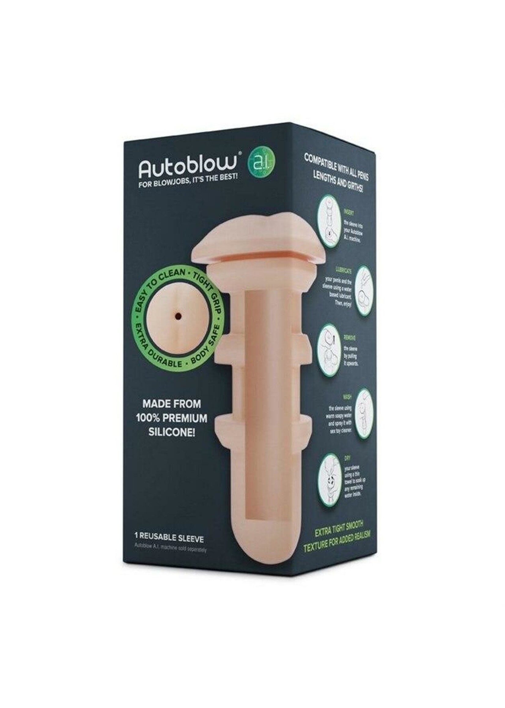 Autoblow Autoblow AI Replacement Sleeve - Anus