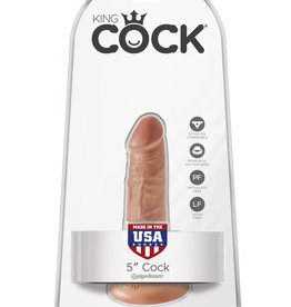 Pipedream King Cock 5" Cock - Tan