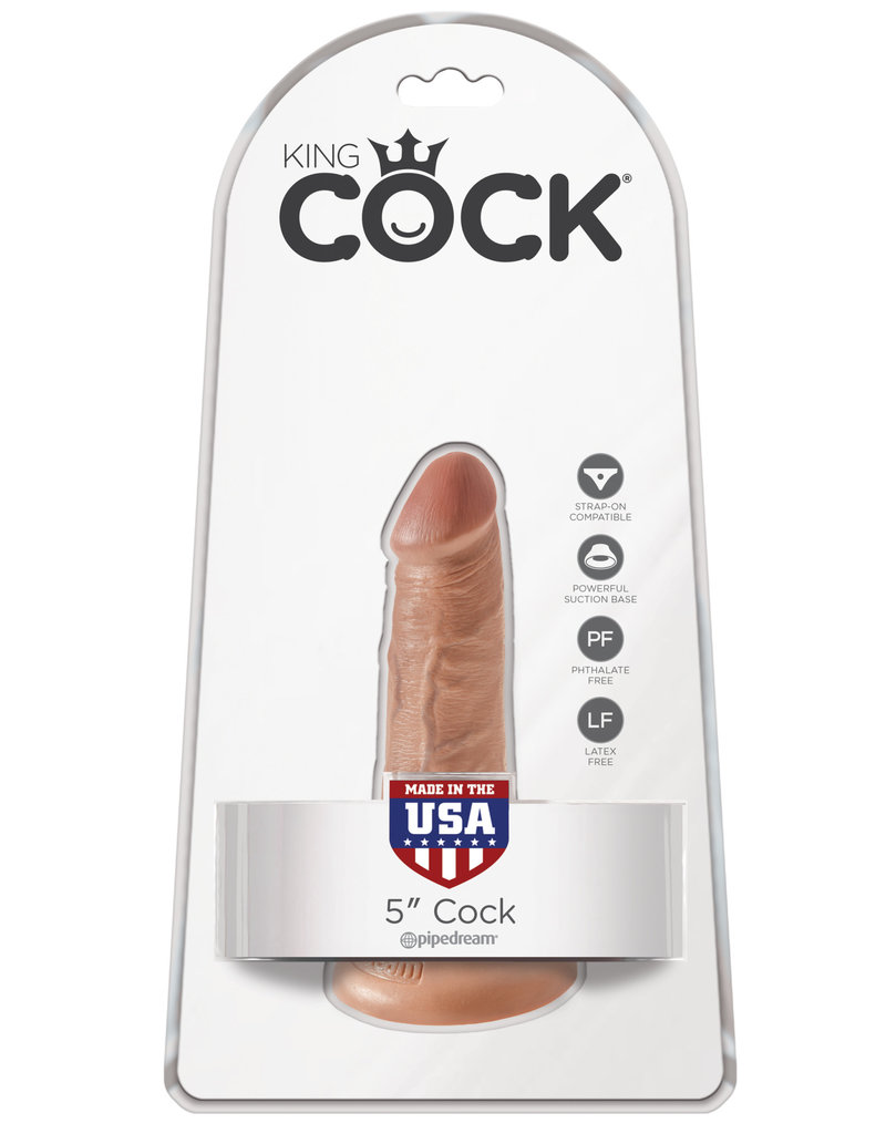 Pipedream King Cock 5" Cock - Tan