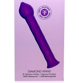 Femme Funn Diamond Wand - Purple