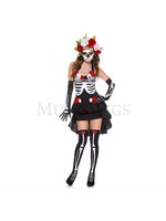 Music Legs Mrs. Muerte 4PC Costume
