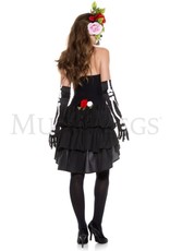 Music Legs Mrs. Muerte 4PC Costume