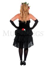 Music Legs Mrs. Muerte 3PC Costume - Queen Size